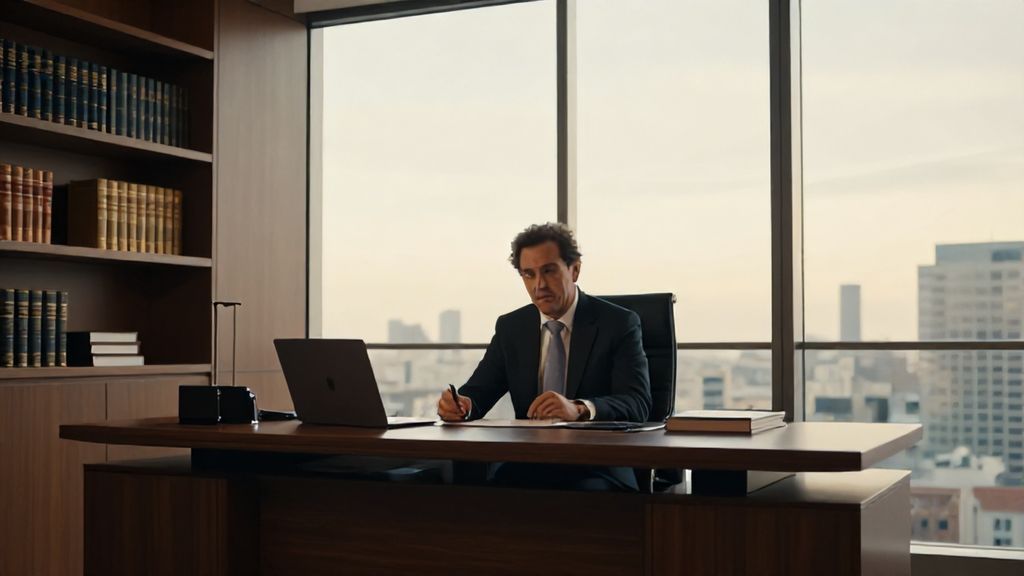 Mentor profesional en su oficina de Madrid